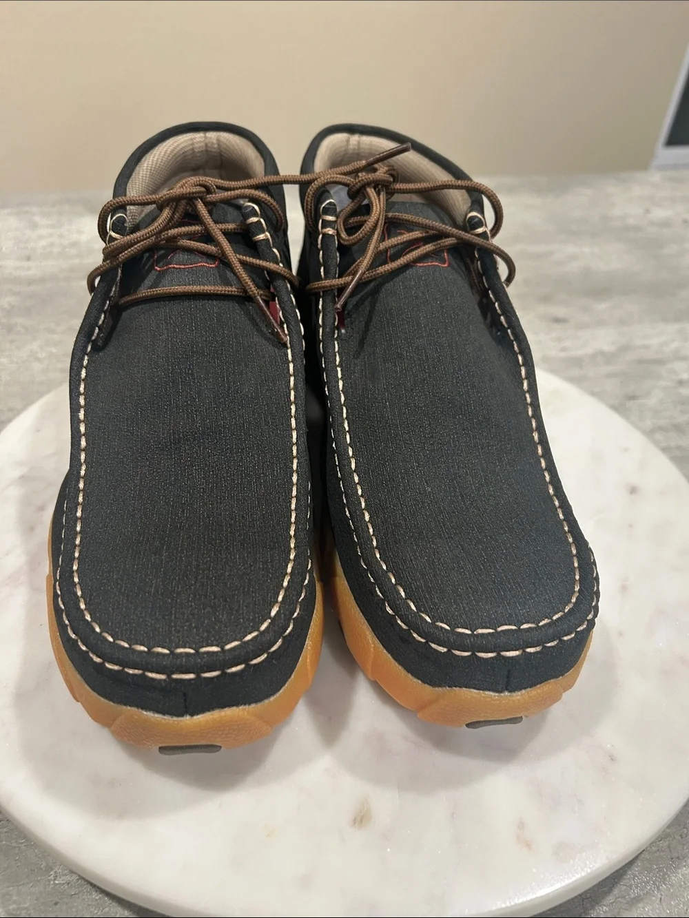 Twisted X Work charcoal Chukka Boots with Gum Sole size 10
